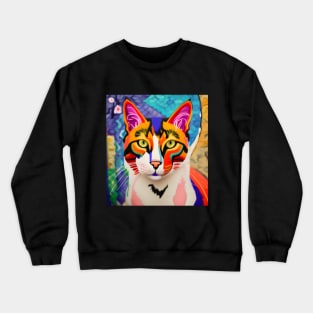 gatto design Crewneck Sweatshirt